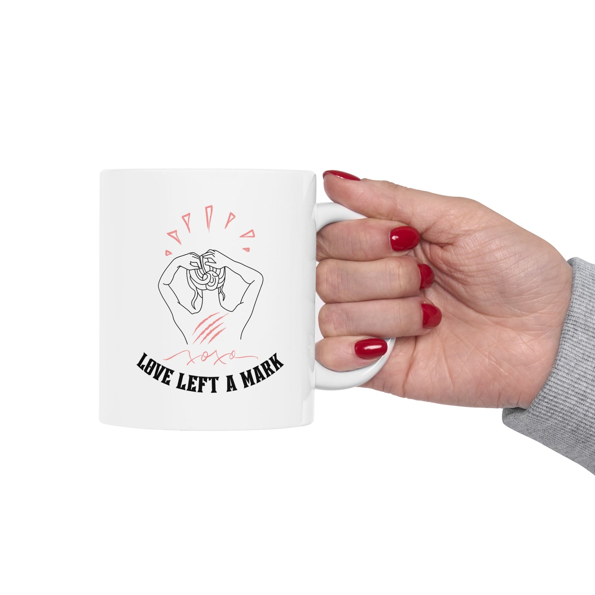 Love Left A Mark Mug