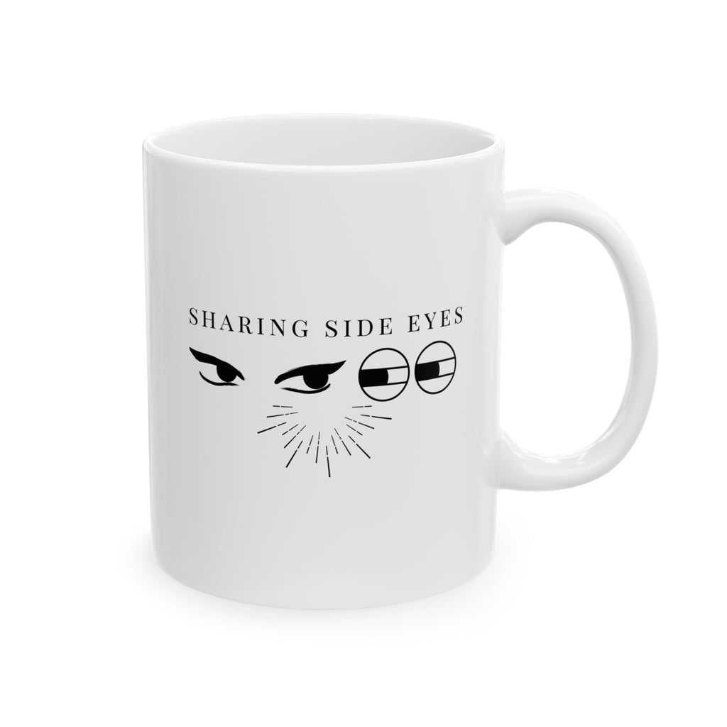 Sharing Side Eyes Mug