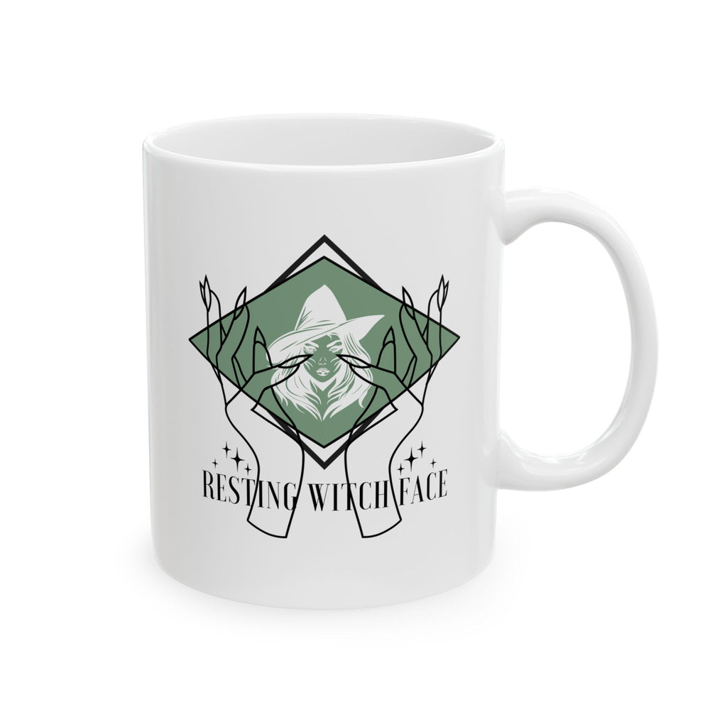 Resting Witch Face Mug