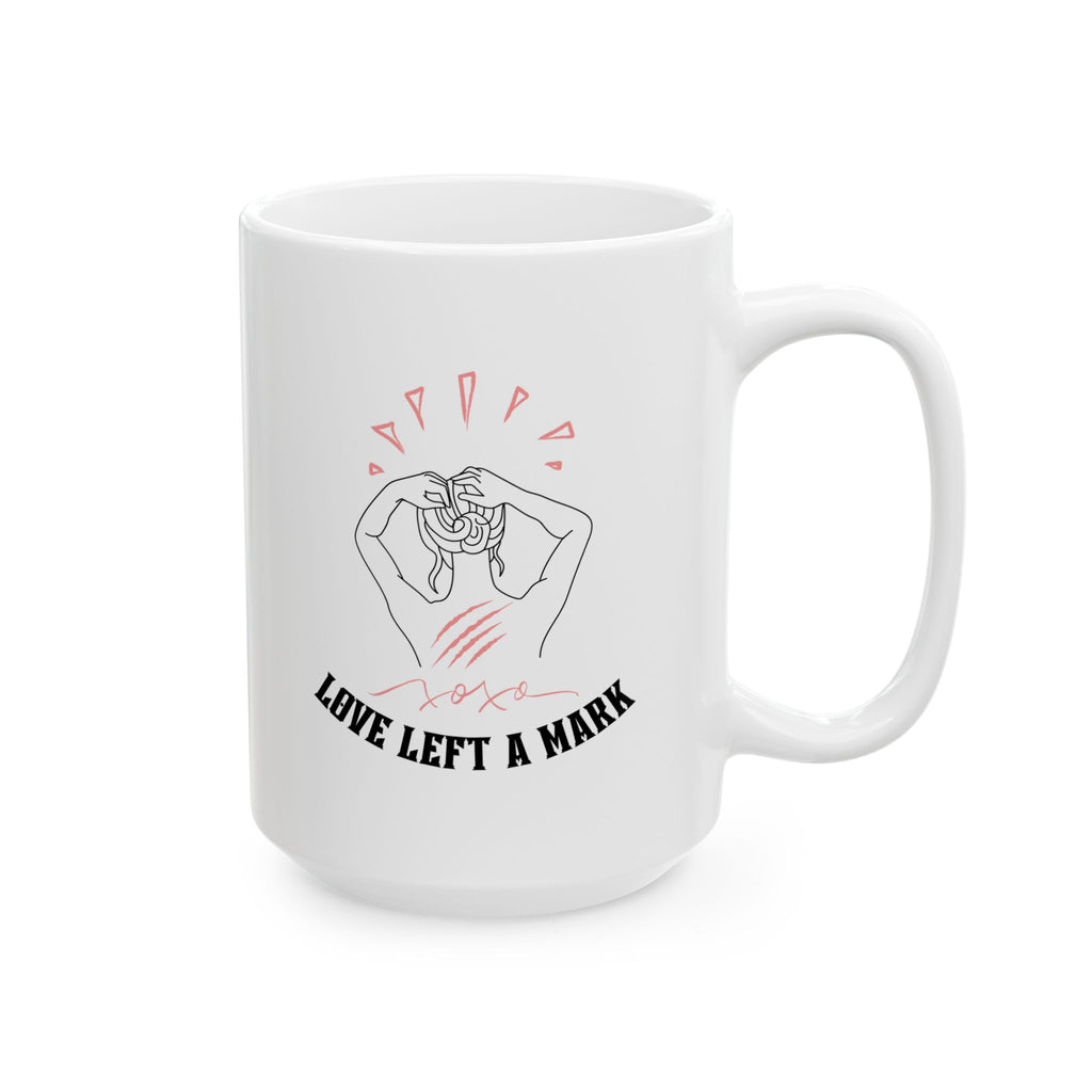 Love Left A Mark Mug