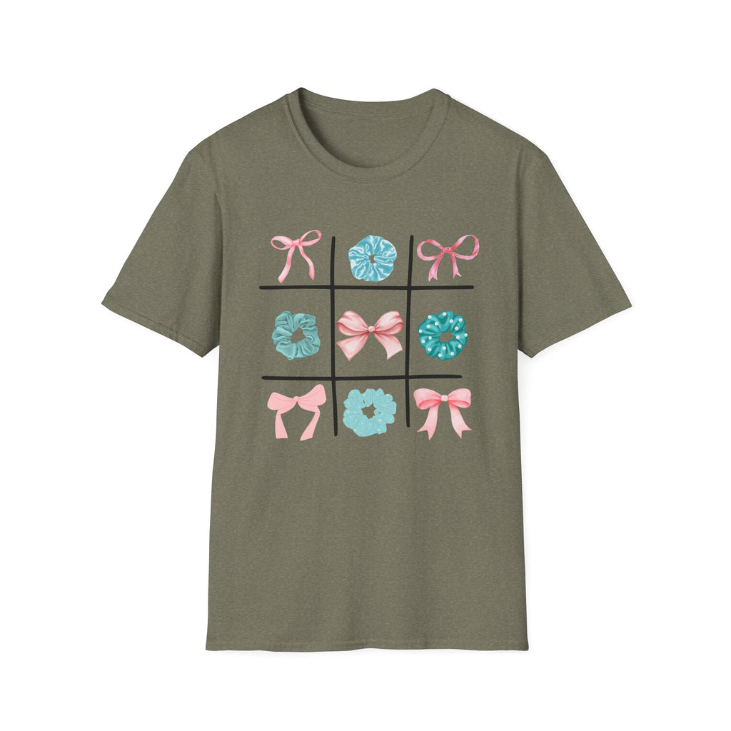 Tic Tac Toe Cyan And Pink T-Shirt