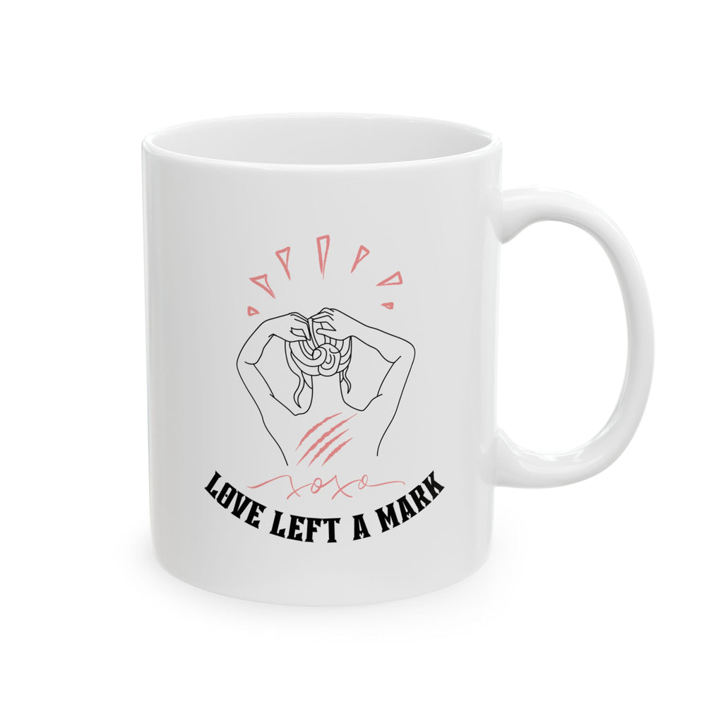 Love Left A Mark Mug