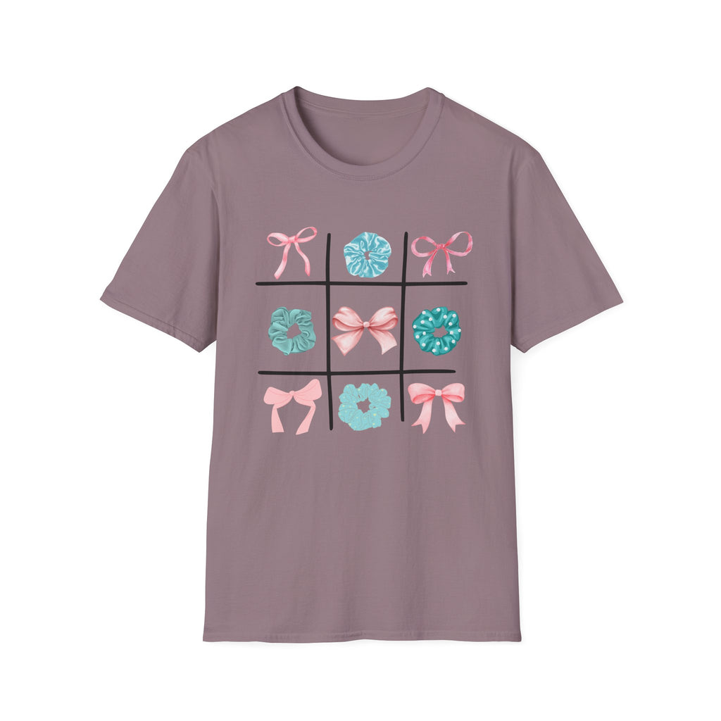 Tic Tac Toe Cyan And Pink T-Shirt
