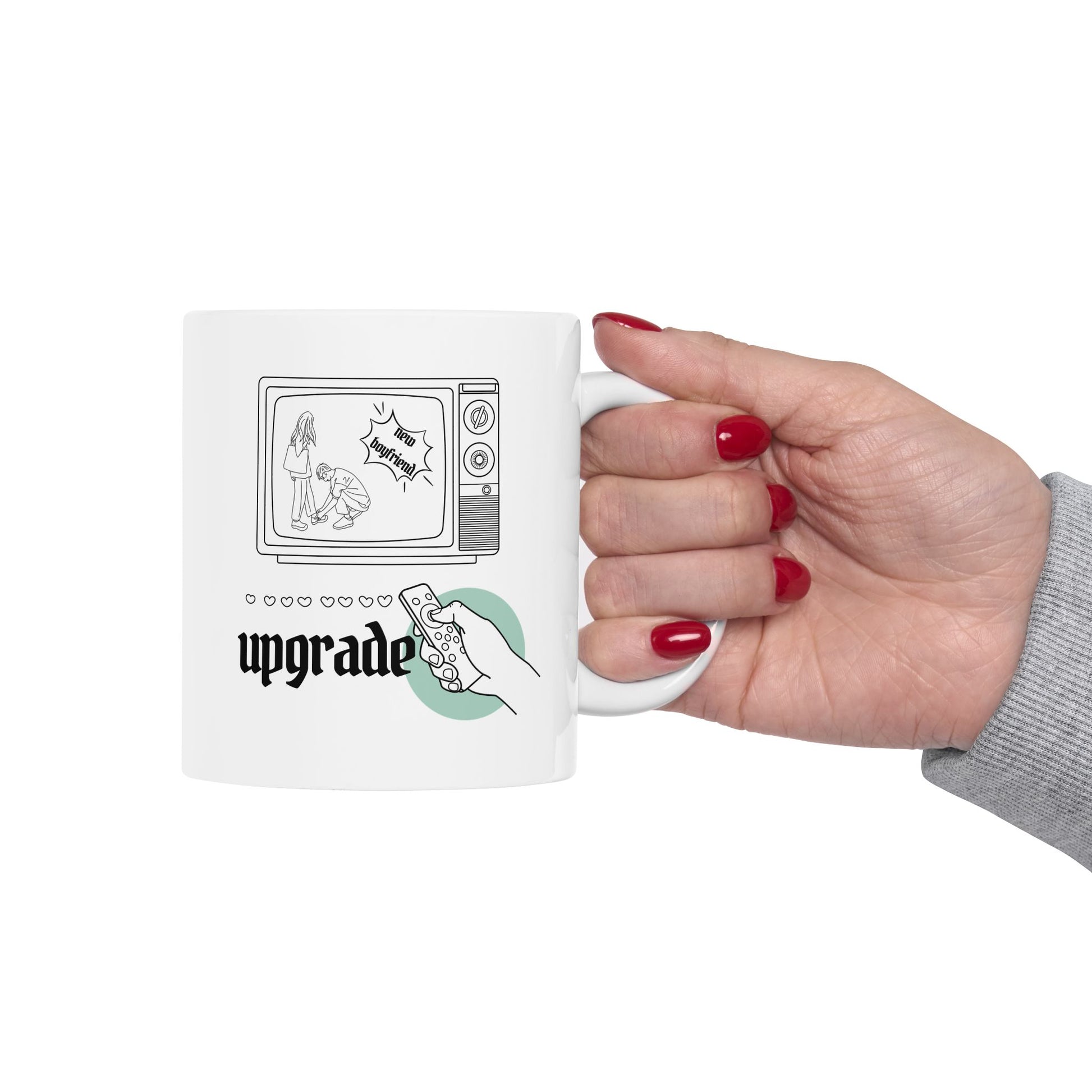 Upgrade New Boyfriend Mug