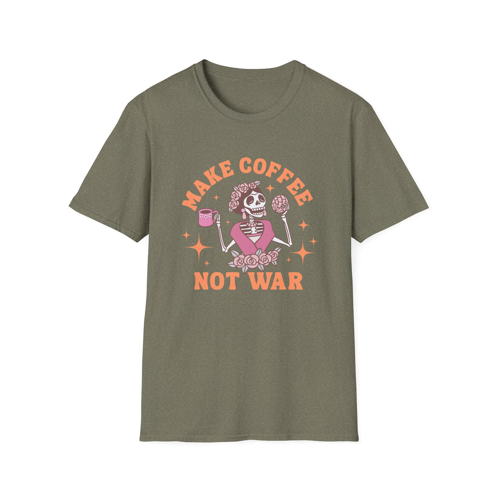 Make Coffee Not War T-Shirt