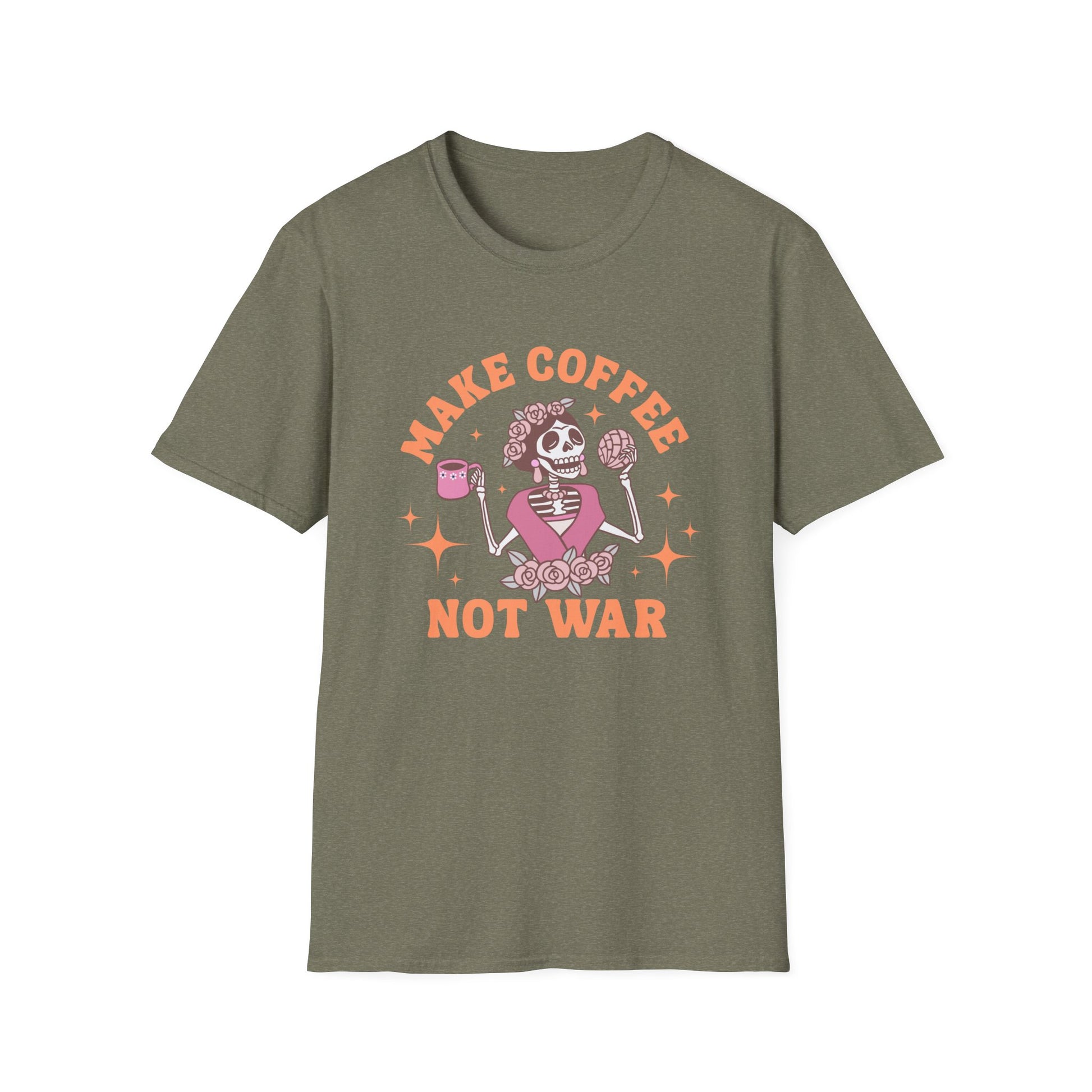 Make Coffee Not War T-Shirt