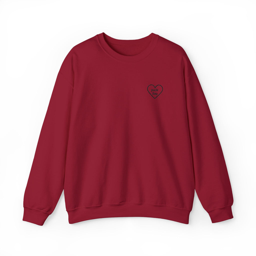 Yuck Fou Embroidery Sweatshirt